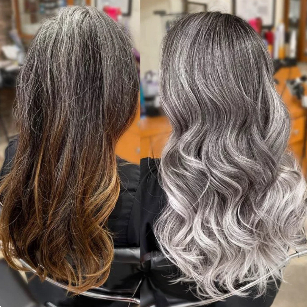SILVER SPOTLIGHT at Hoss Boss Hair in Angola, IN