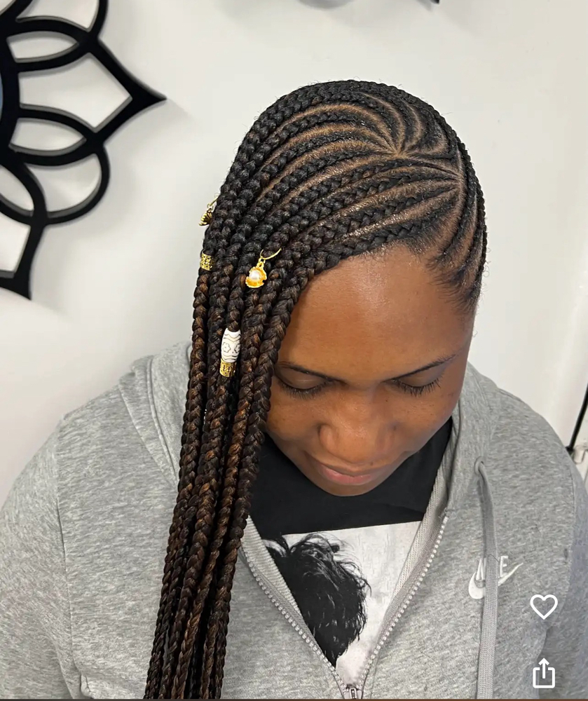 Lemonade Braids Medium Midback