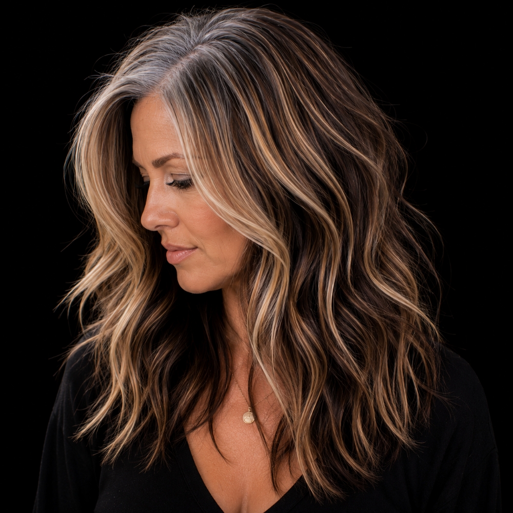 Root Touch Up/Partial at Sonja Schultz in Grants Pass, OR