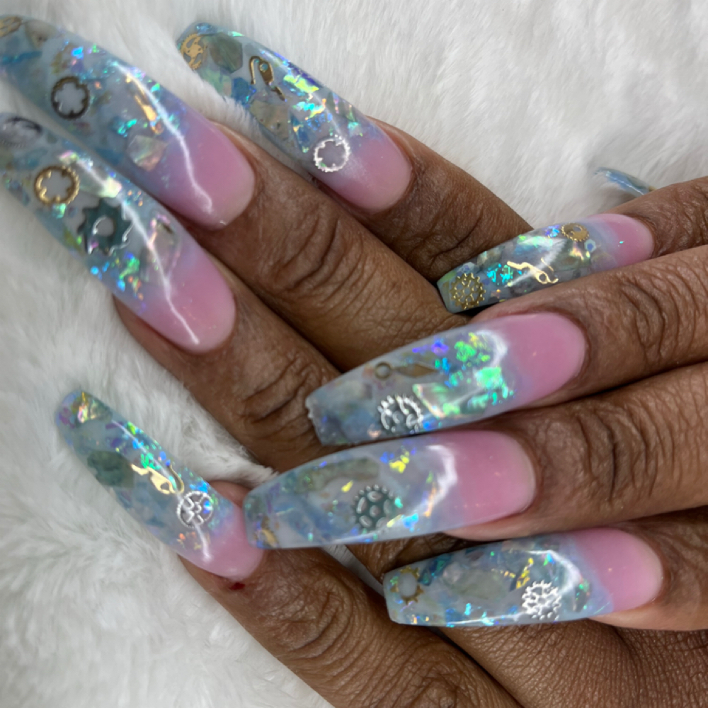 Impressions(encapsulated) at Nail Issuez Nail Spa in Chicago, IL