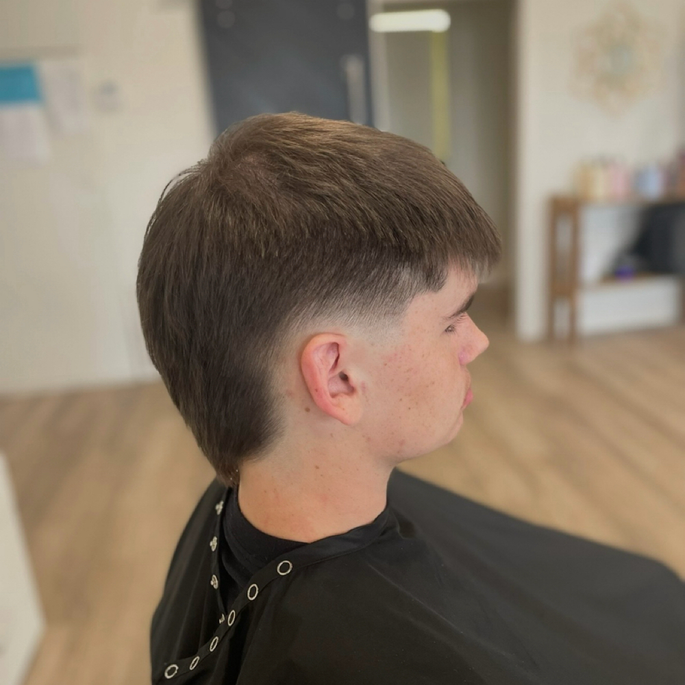Teen Haircut at The Hair Lounge in winfield, KS
