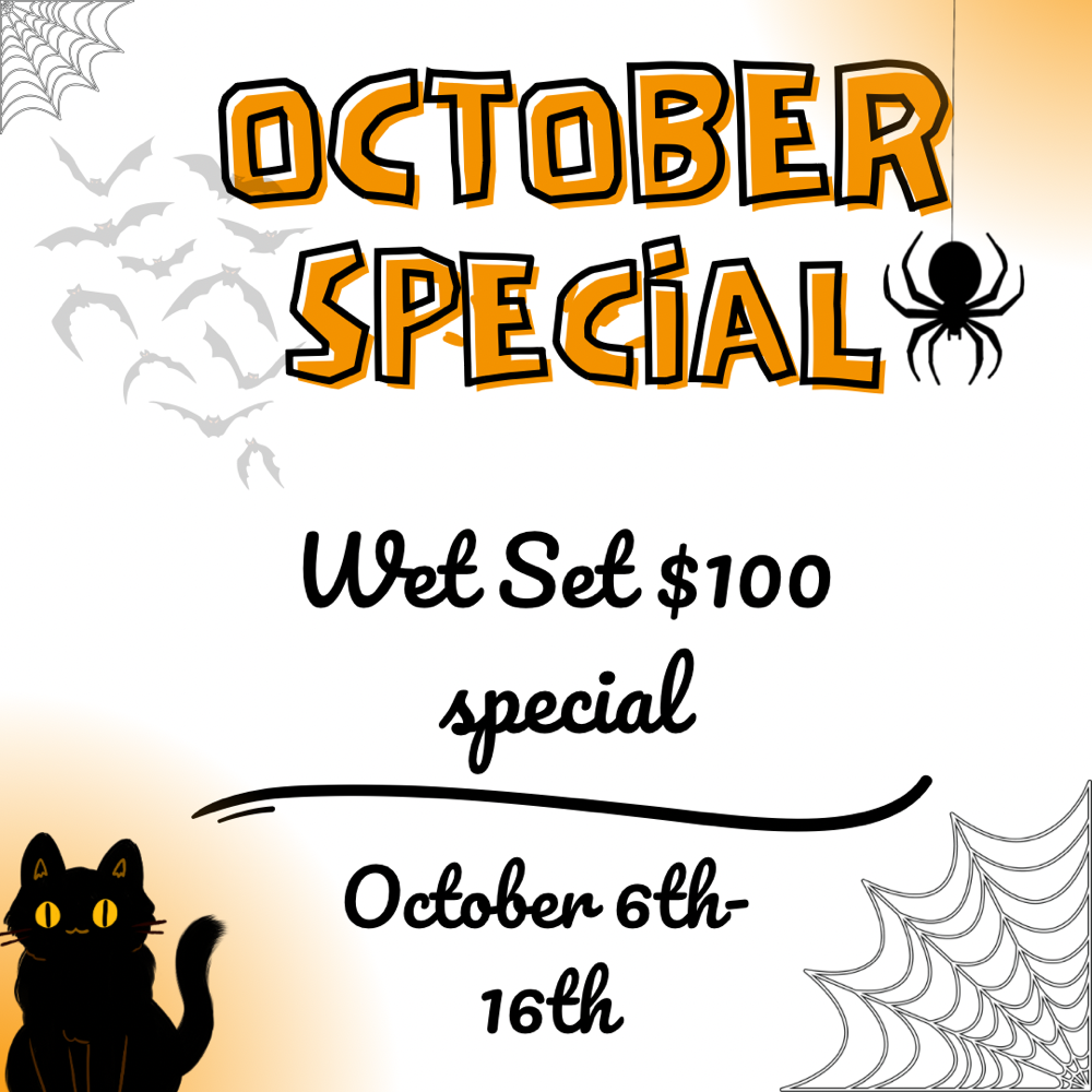 Oct Lash Special Wet Set 10/6-10/16