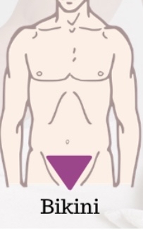 Bikini Line Wax Men