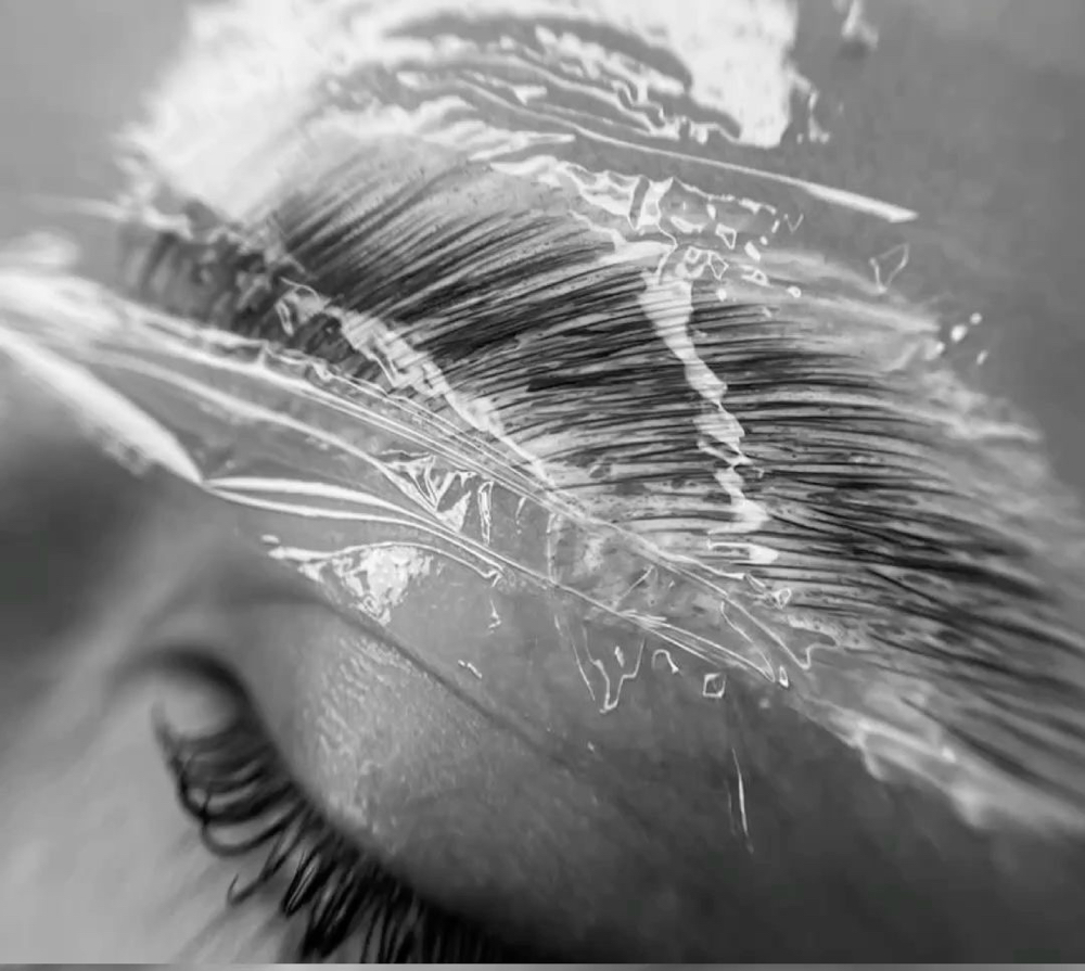 Brow Lamination and Tint