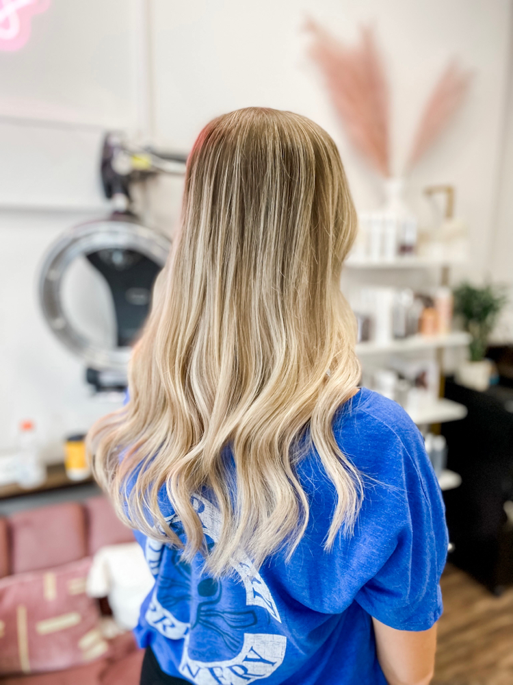 Hair Extensions Blowout