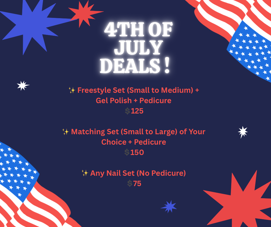 4th Of July Deals!!