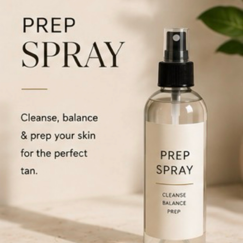 Prep Spray at The Safe Glow in Everett, MA