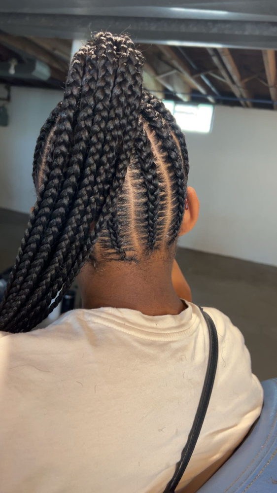 Braided Ponytail at Belles Beauty&Co in Ecorse, MI