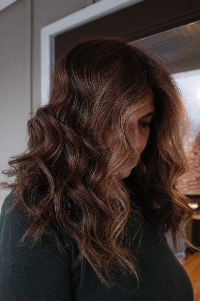 Root Touch Up With Haircut