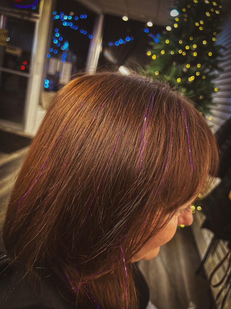 Holiday Hair Tinsel