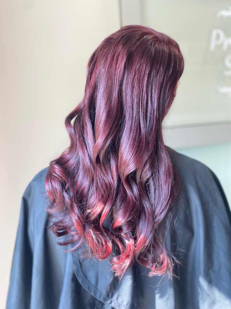 All Over Color Blowdry & Style