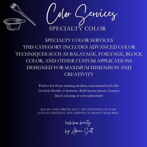 Specialty Color Service
