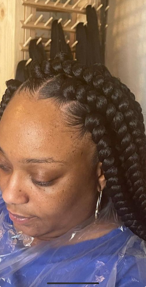 Box Plaits/knotless -Jumbo