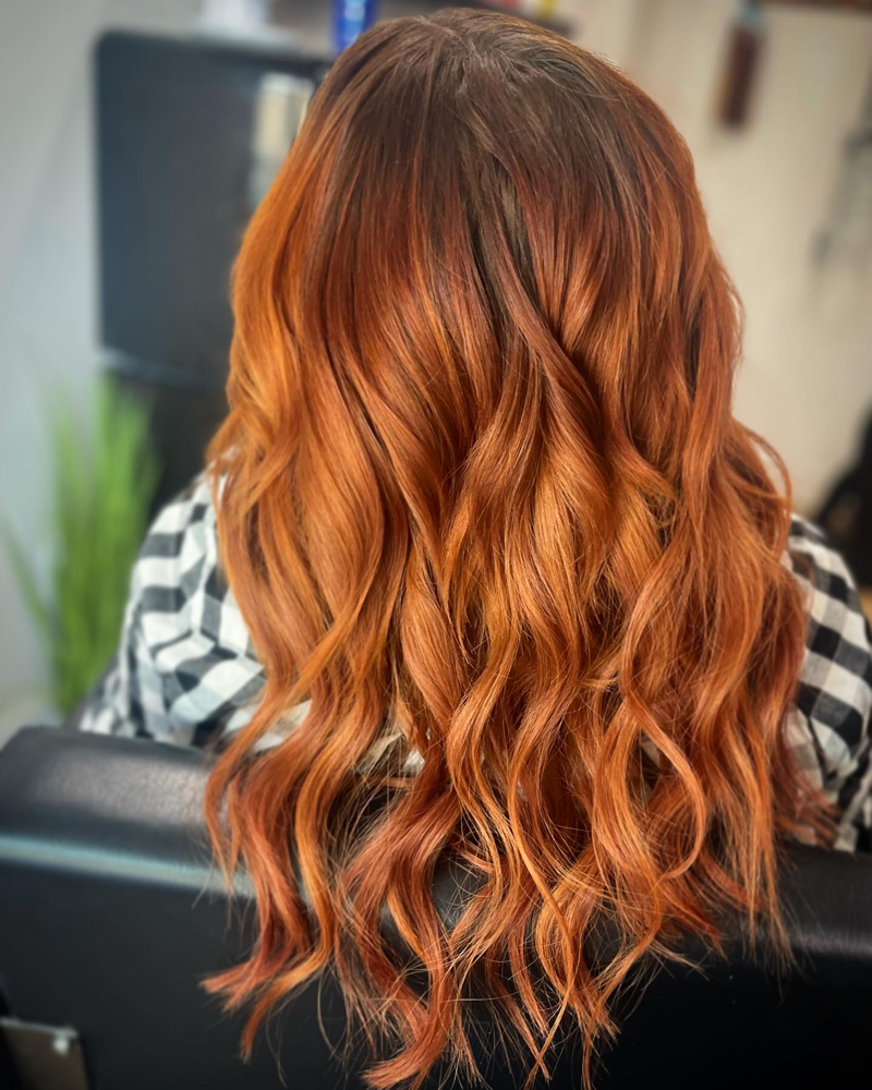 All Over Gloss With BlowDry
