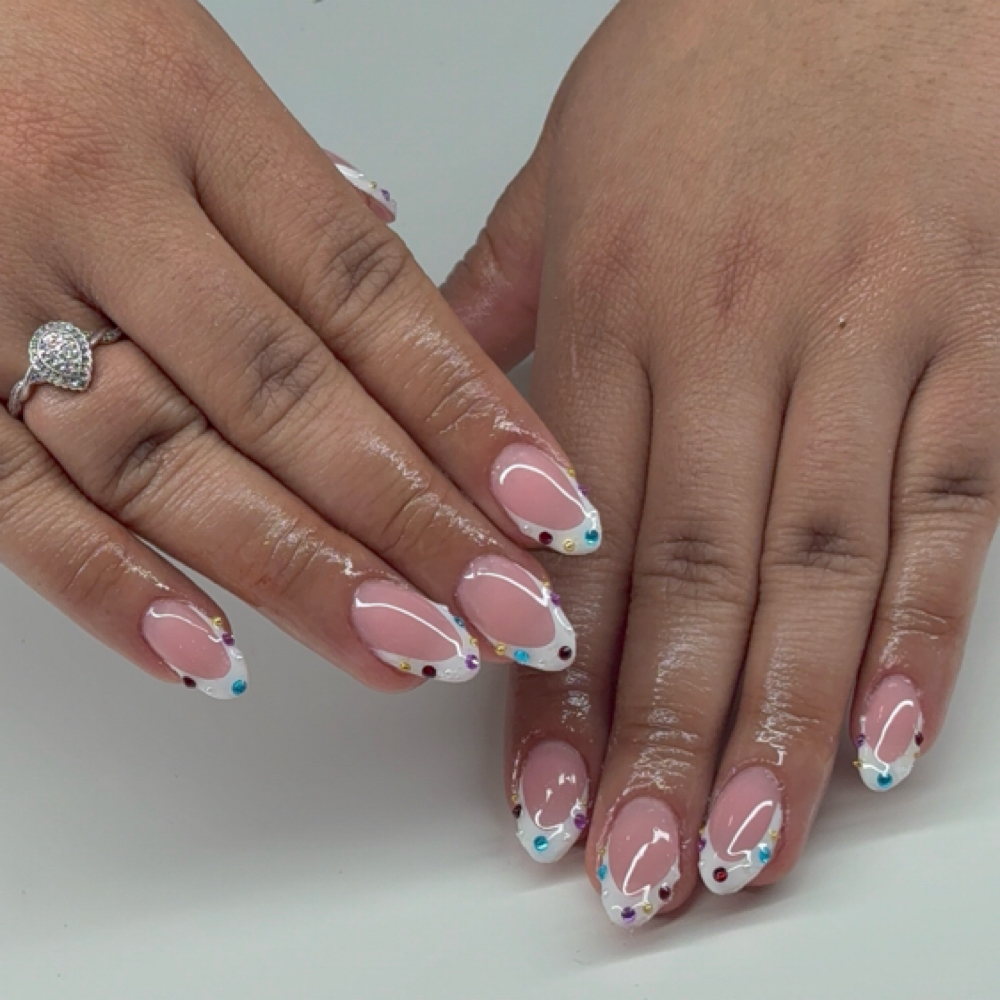 Short Gel X Full Set at Crowned In Beauty in Aurora, CO