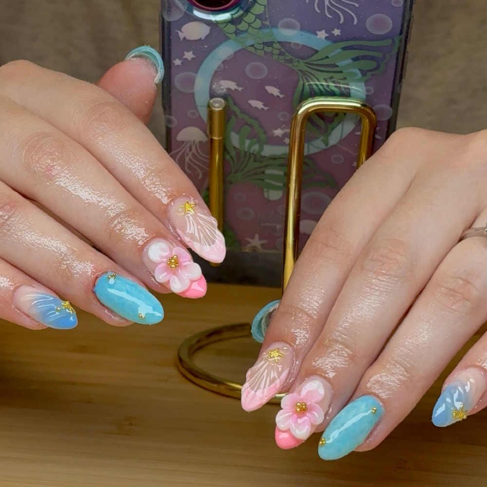 Short Gel X Full Set at Crowned In Beauty in Aurora, CO