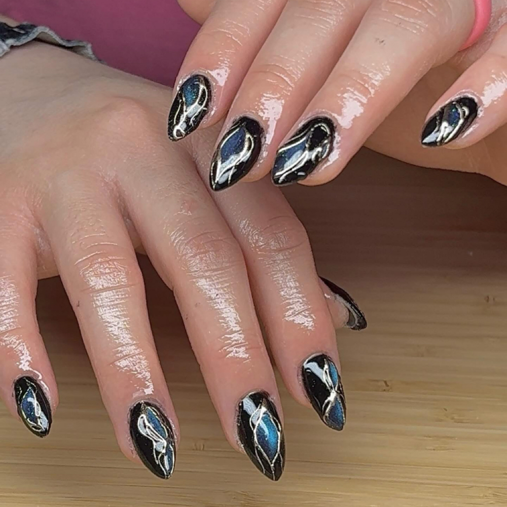 Short Gel X Full Set at Crowned In Beauty in Aurora, CO