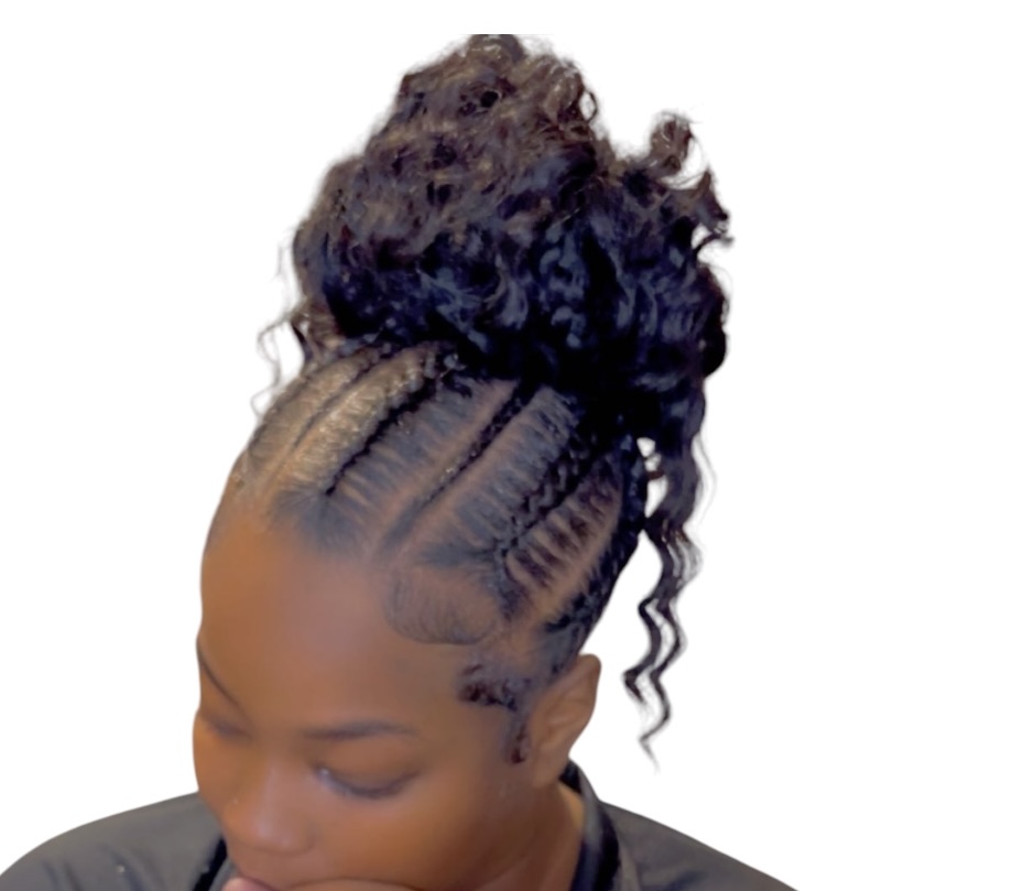 Stitch Braid Boho Bun