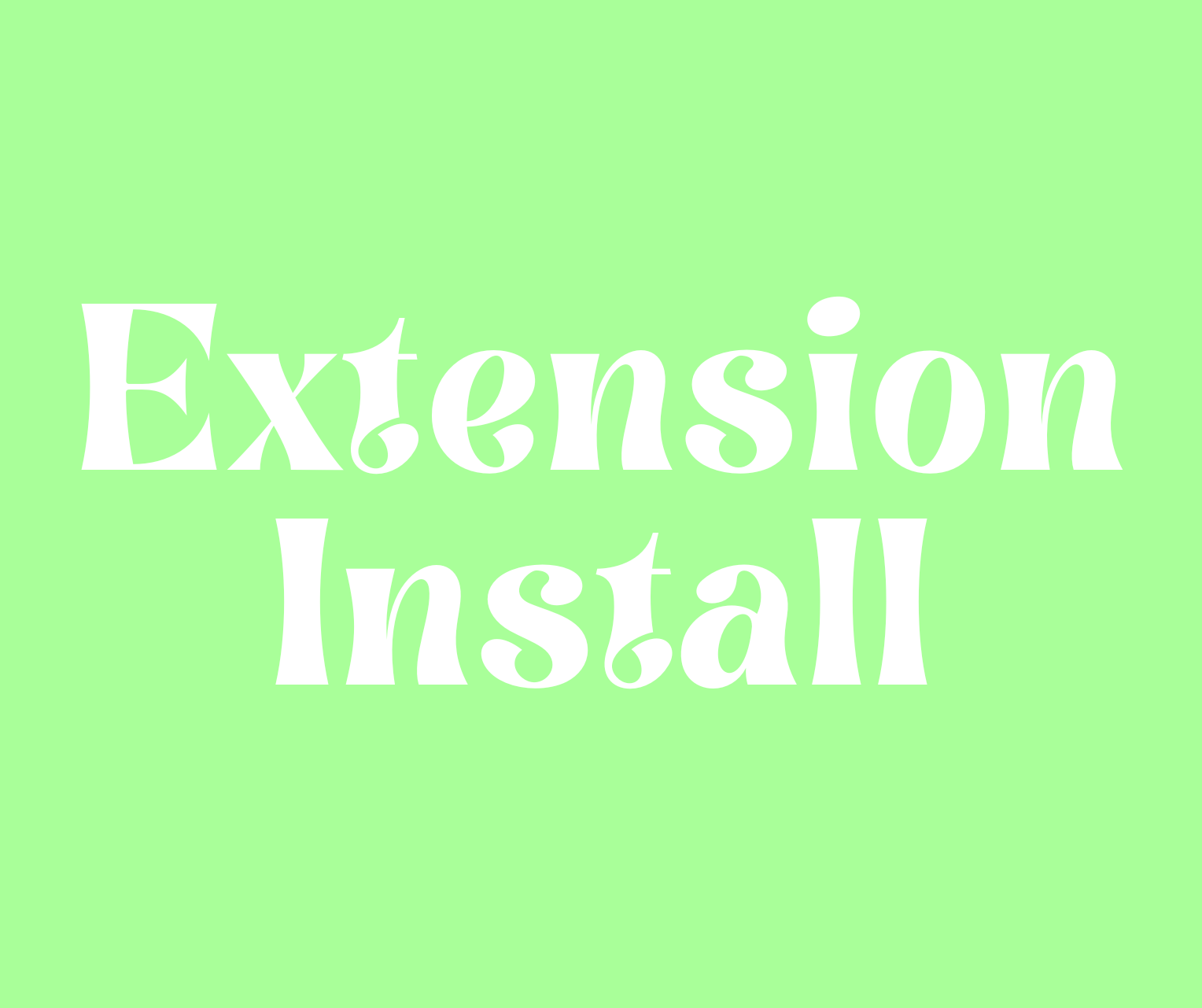 Extension Installation (Sew In)