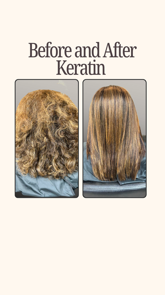 Keratin Express Blowout at Vivid Strands in North Haven, CT
