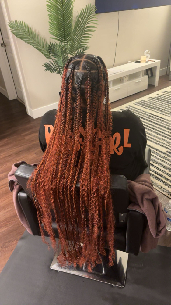 Large Knotless Braids 💕