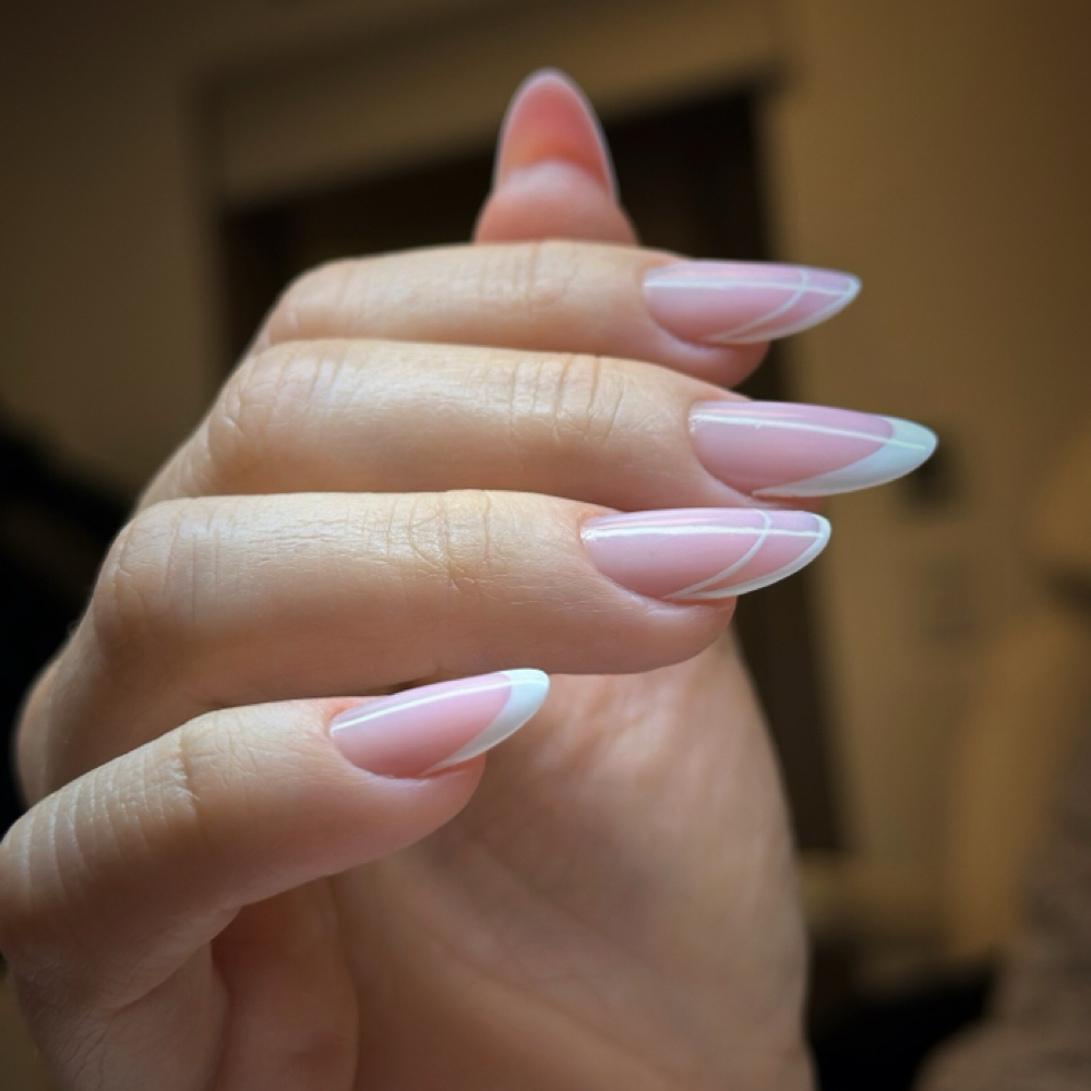 Dry Manicure Hard Gel (Dual Forms) at CorAly Nail Studio in Manhattan, NY