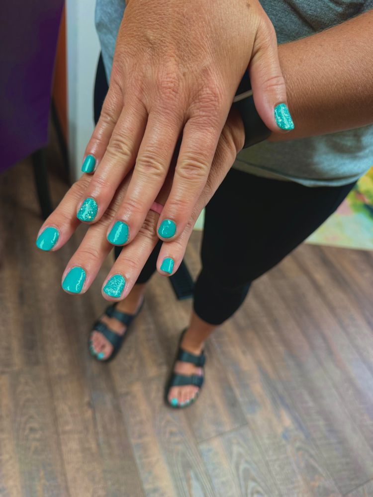 Gel Polish mani/pedi Combo