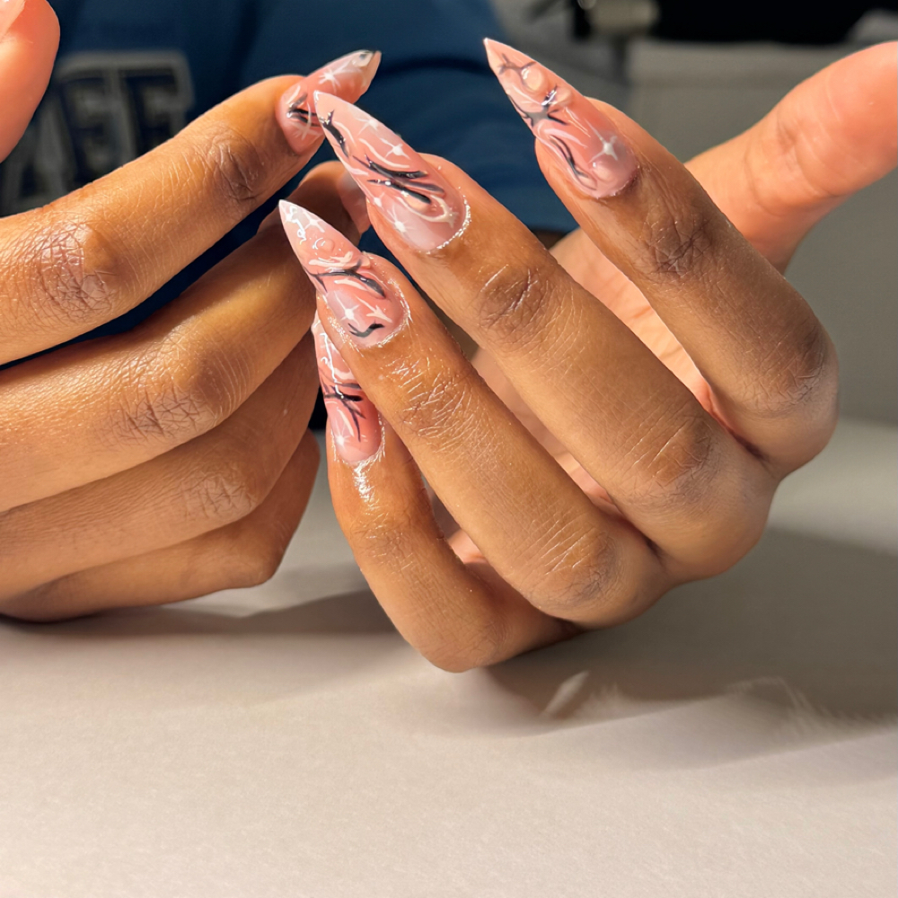 Structured Gel-X Full Set (Long) at KA Nails in Fort Wayne, IN