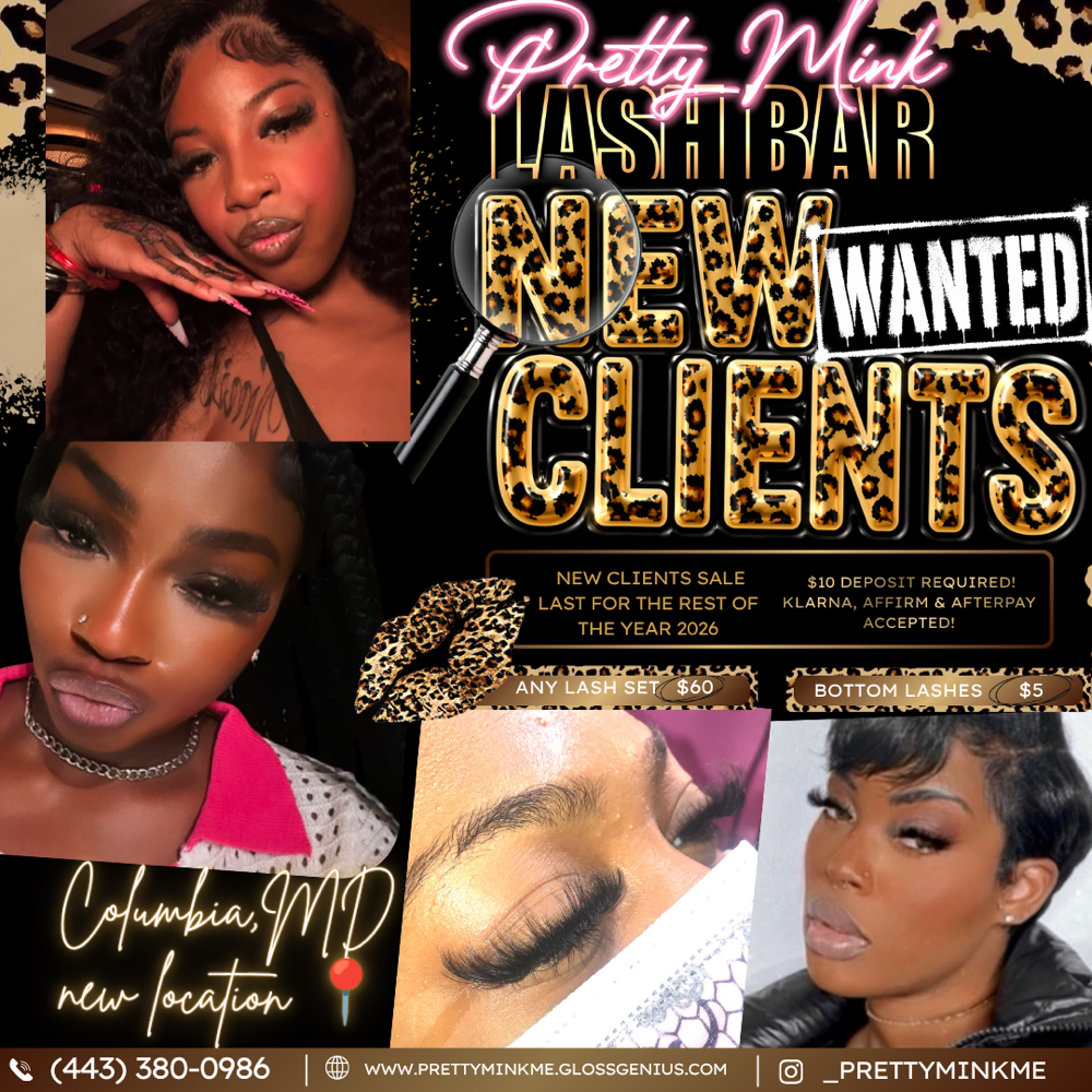 ✨New Client Sale Bottoms✨ at Pretty Mink Lash Bar LLC in COLUMBIA, MD