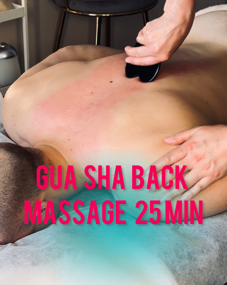 Gua Sha Back Massage 25 min