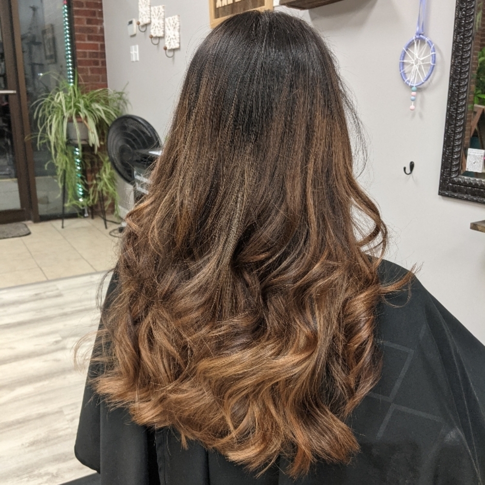 balayage at A.M. HAIR in st peters, MO