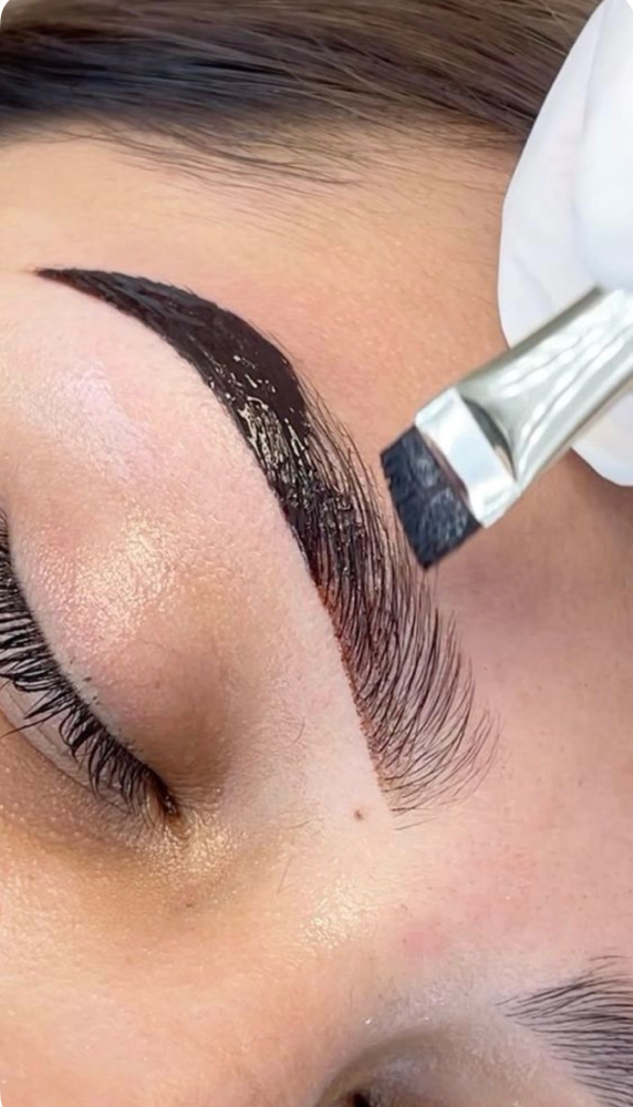 Brow Tint at Depth and Dimension Salon in Wichita, KS