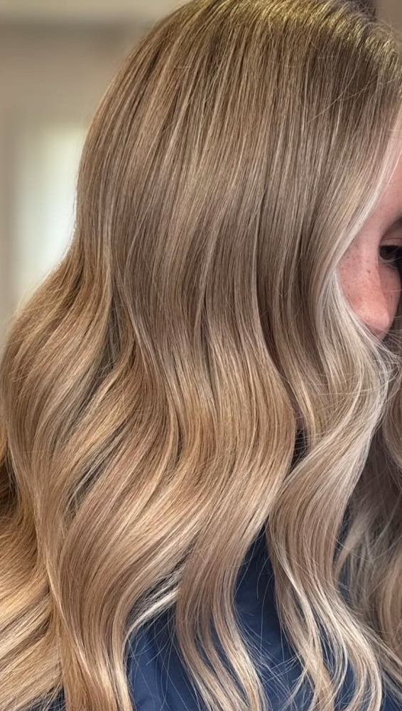 Partial Balayage/Foil/Cut at Hair Canvas Studio in Bristol, RI