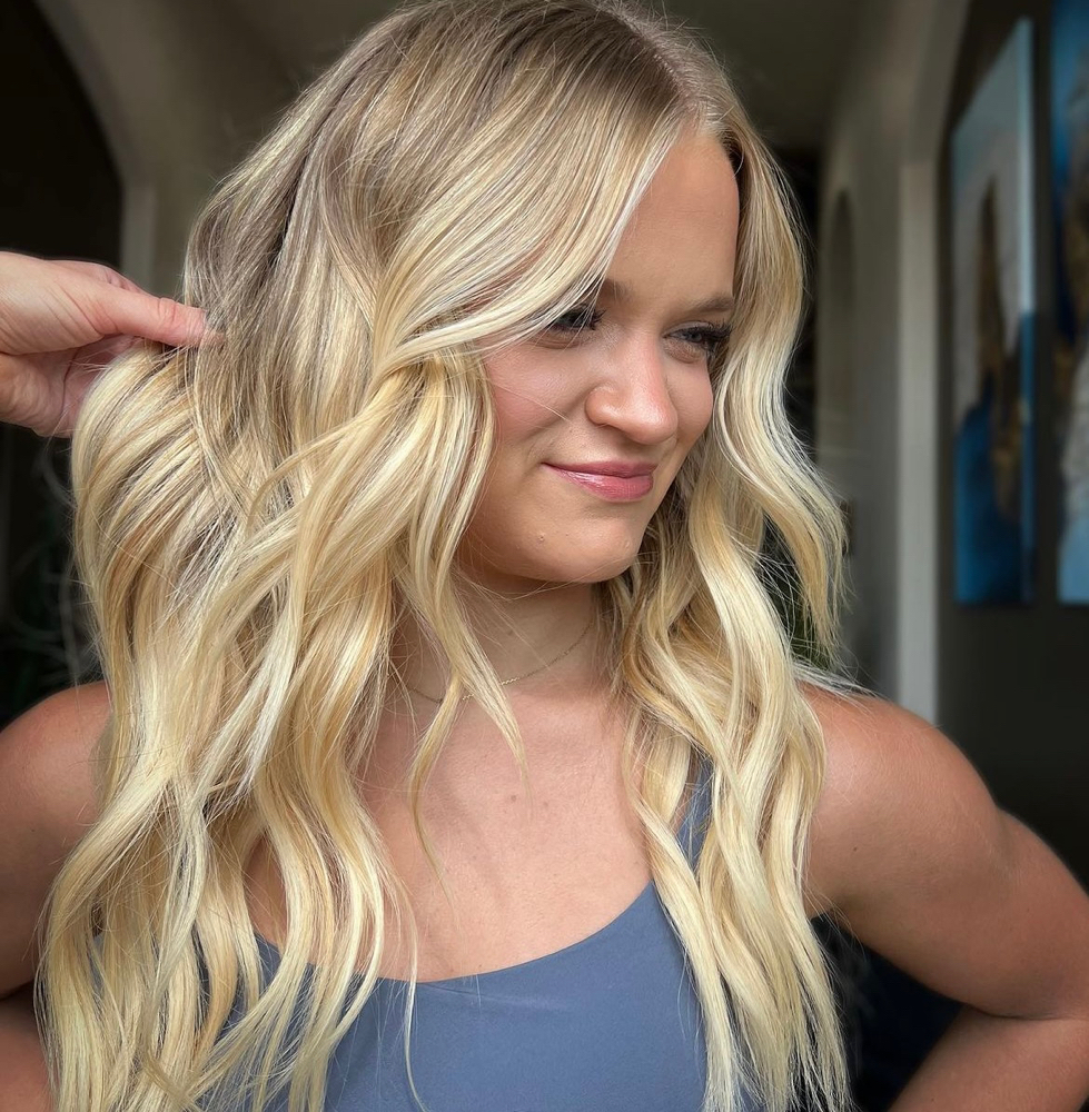 Face Frame, With Blowdry