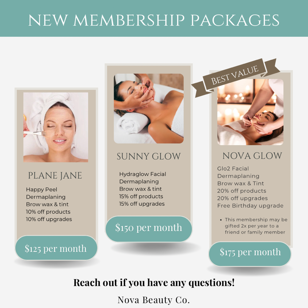 Nova Glow Membership