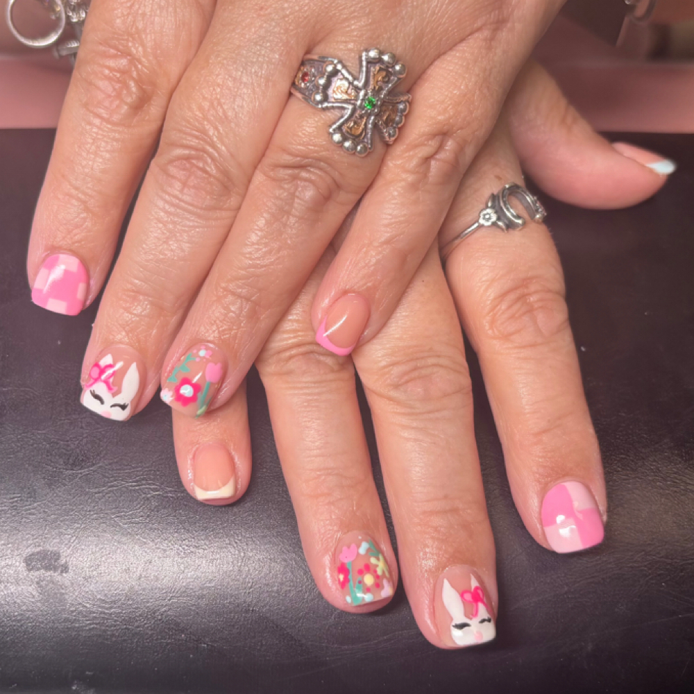 Gel Polish Manicure at Bosque Beauty Bar in Meridian, TX