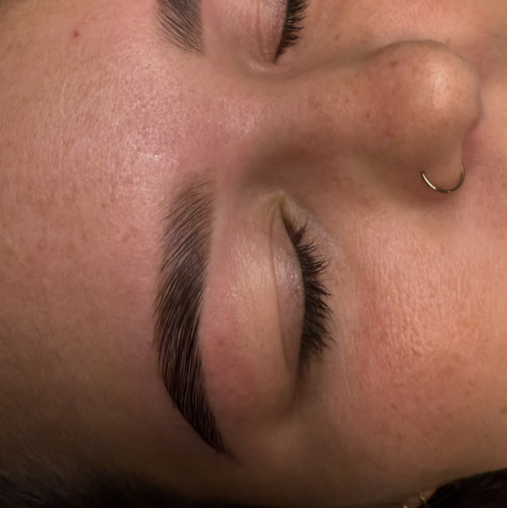 Brow Lamination And Tint