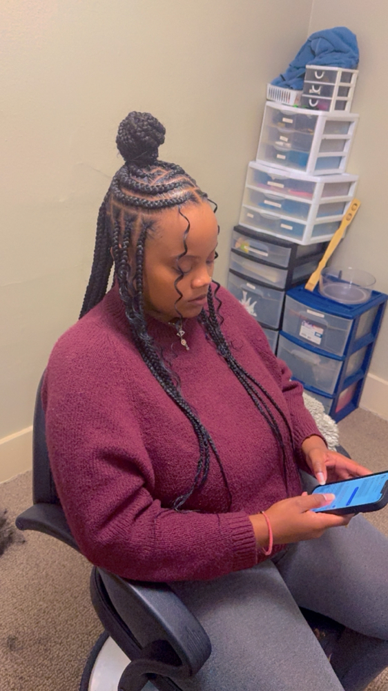 Large Fulani Braids