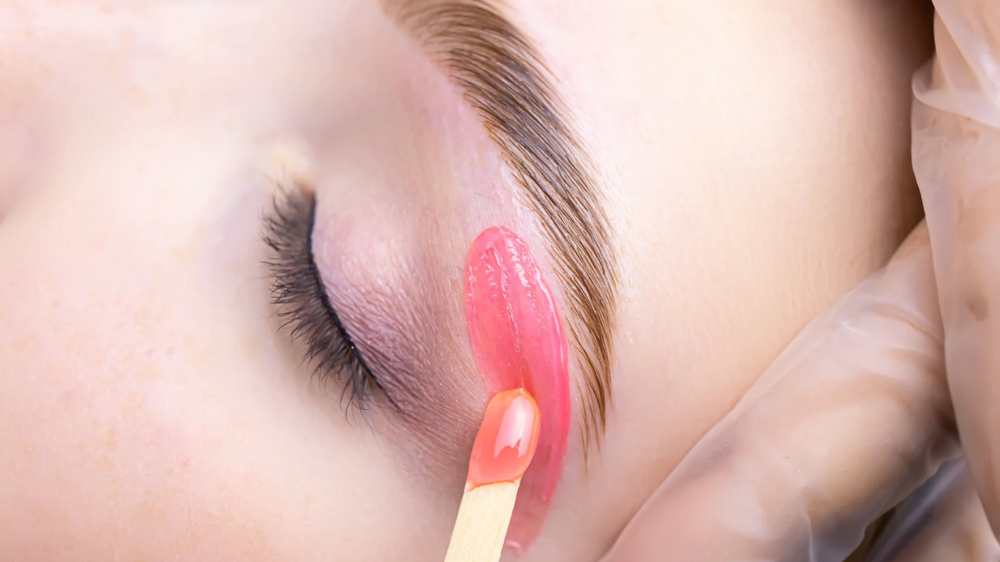 Eyebrow wax