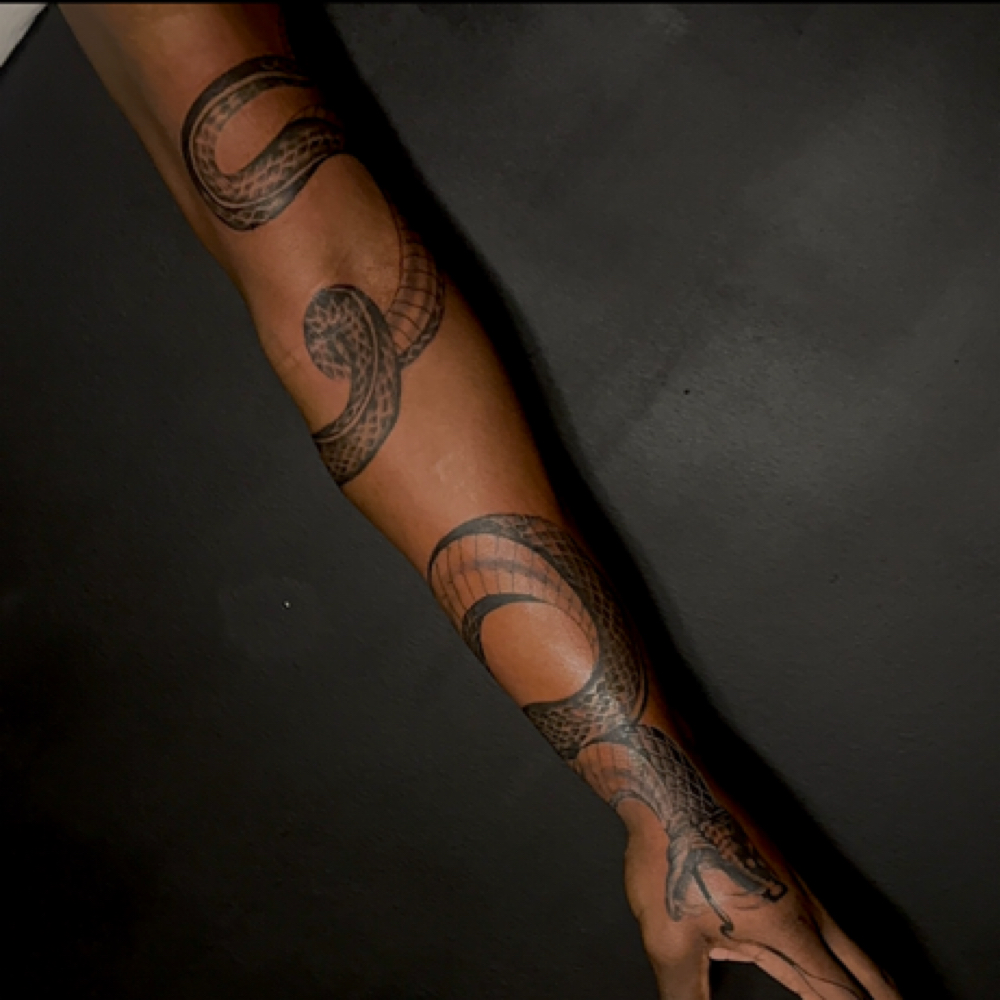 Half Sleeve at TatsByBlu in Milwaukee, WI