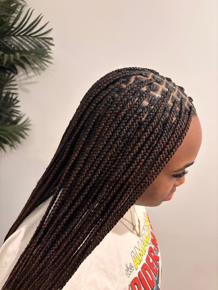 Adult/Teens Small Knotless Braids at Braids By Bri in Nashville, TN