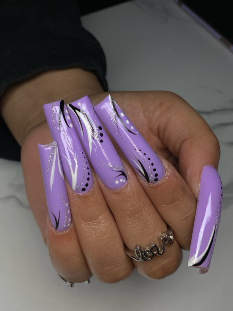 X Long Acrylic Fullset