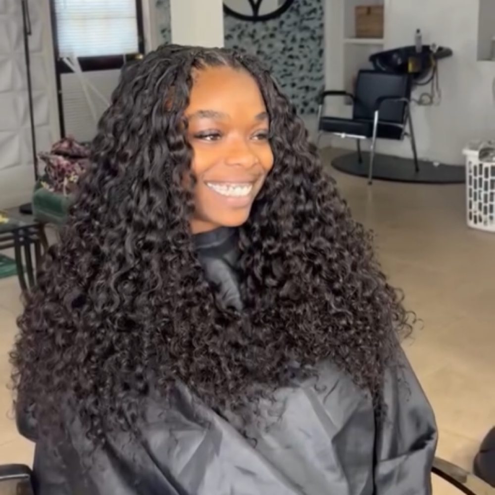 16’ Feather-Tip Crochet at LocsAreLuxury in New Orleans, LA