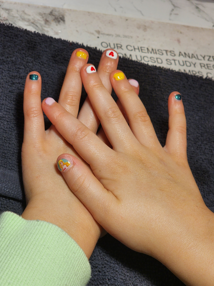 Kids Gel Mani Under 12