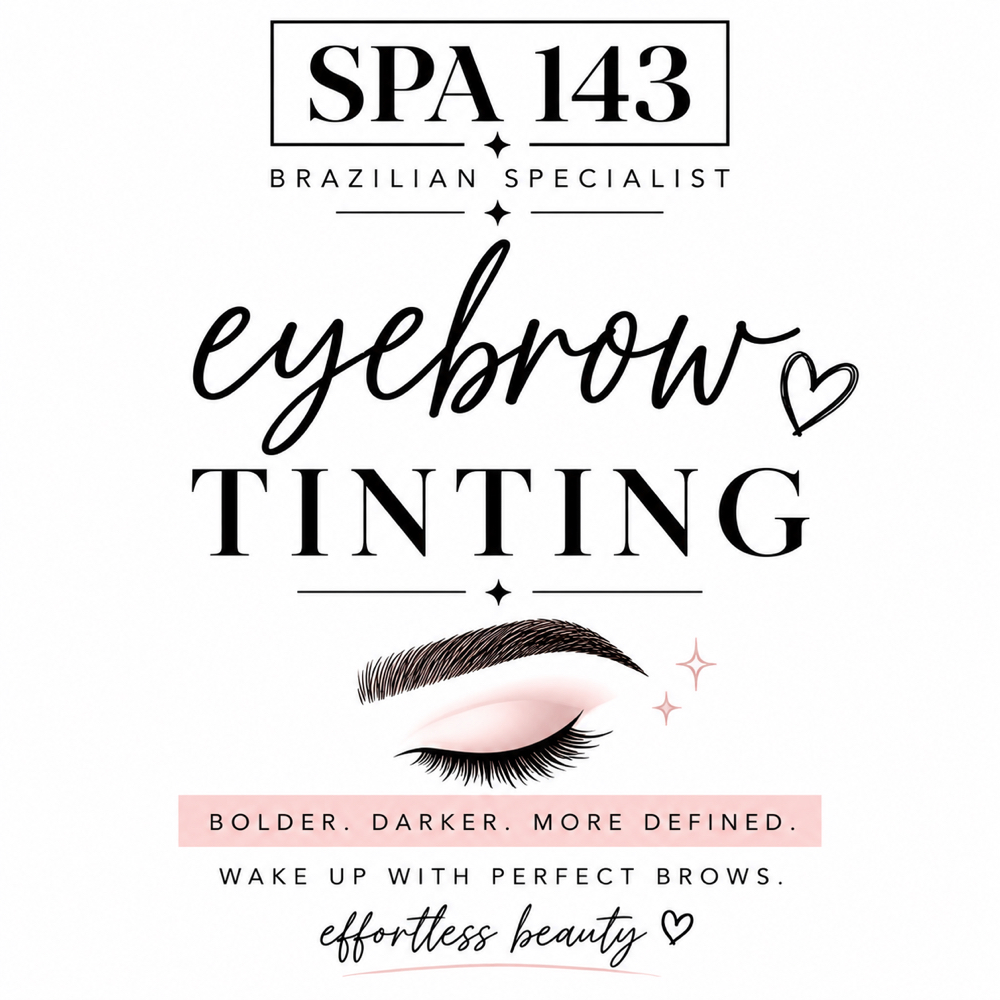 Eyebrow Tinting at Spa 143 Sola Salon in Rochester, MN