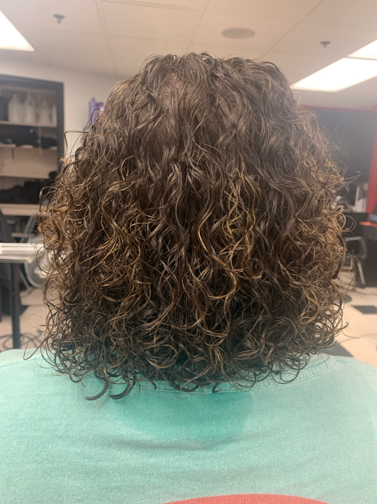 Medium Length Perm