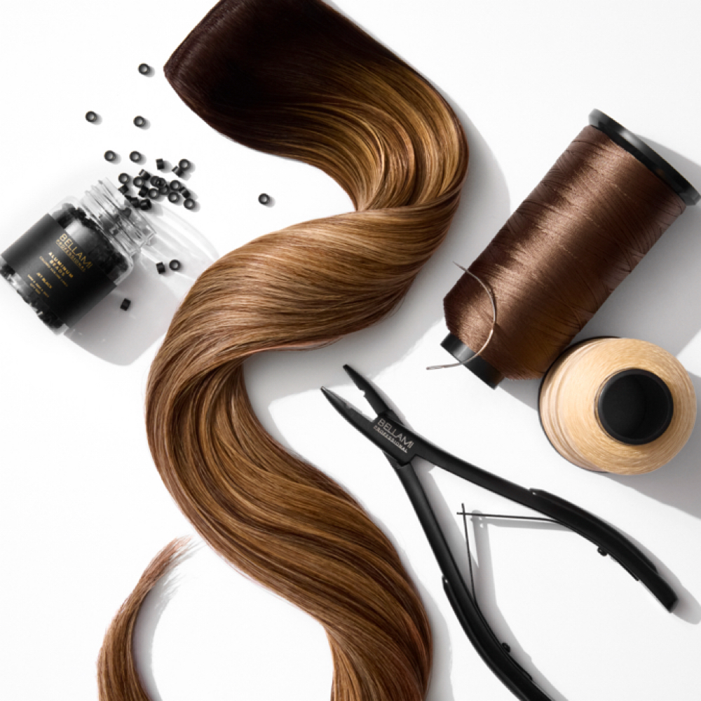 Sew-in Weft Re-install at Luxury Hair Extensions Miami in Miami, FL