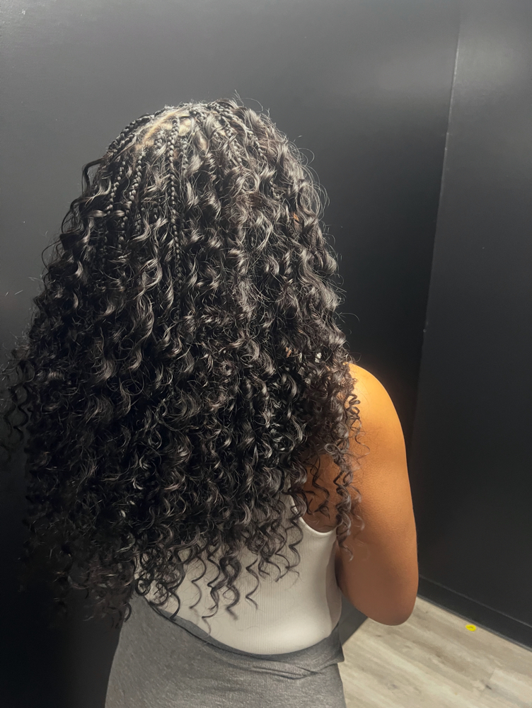 Midback Boho Braids Hair Included at Perfect braids and locs in Atlanta, GA