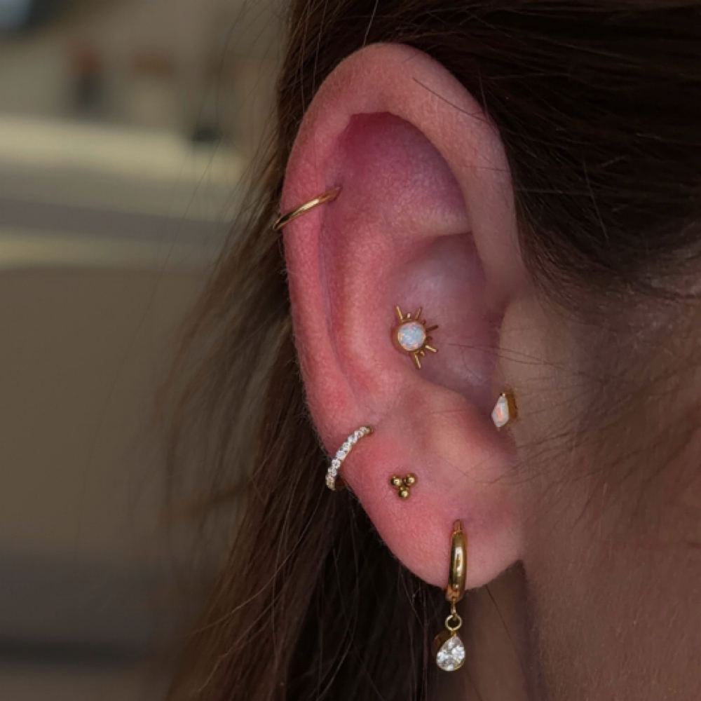 Multiple Piercings at Des in Safford, AZ