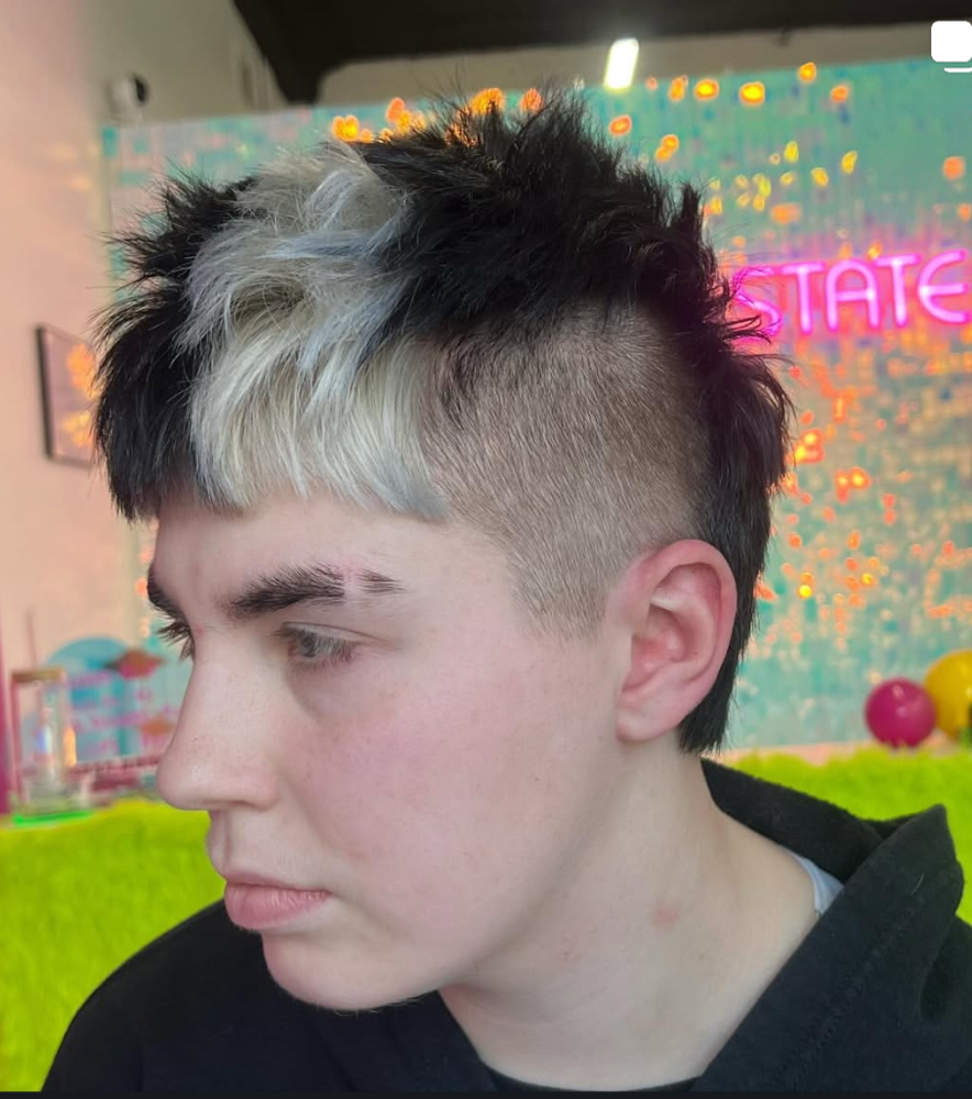 short haircut